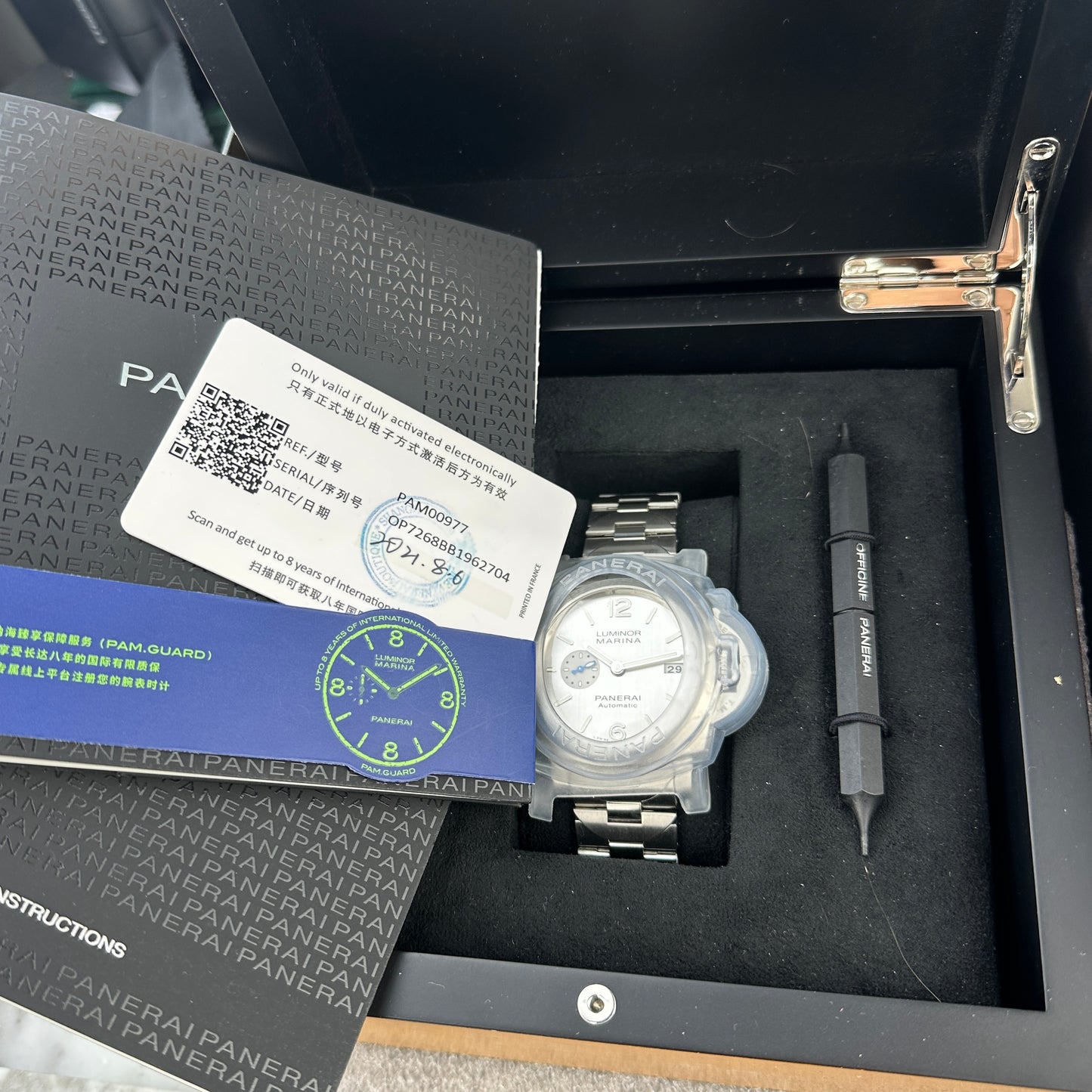 2021 Panerai Luminor 3 Day | PAM00977 | Full Set