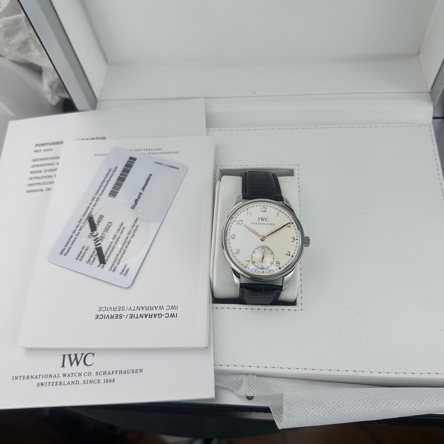 IWC Portugieser Small Seconds | IW545408 | Full set