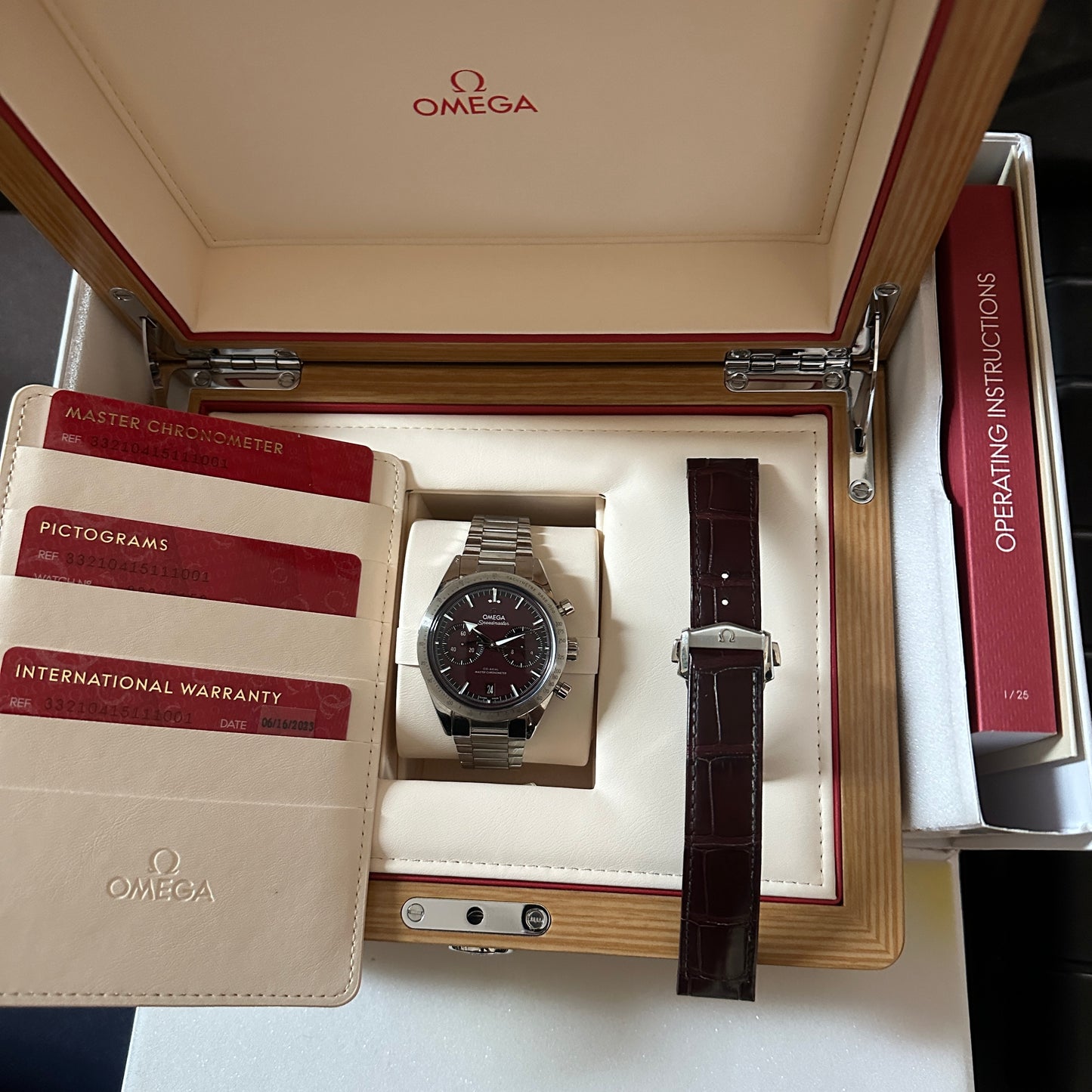 2023 Omega Speedmaster '57 Chronograph | 332.10.41.51.11.001 | Full Set