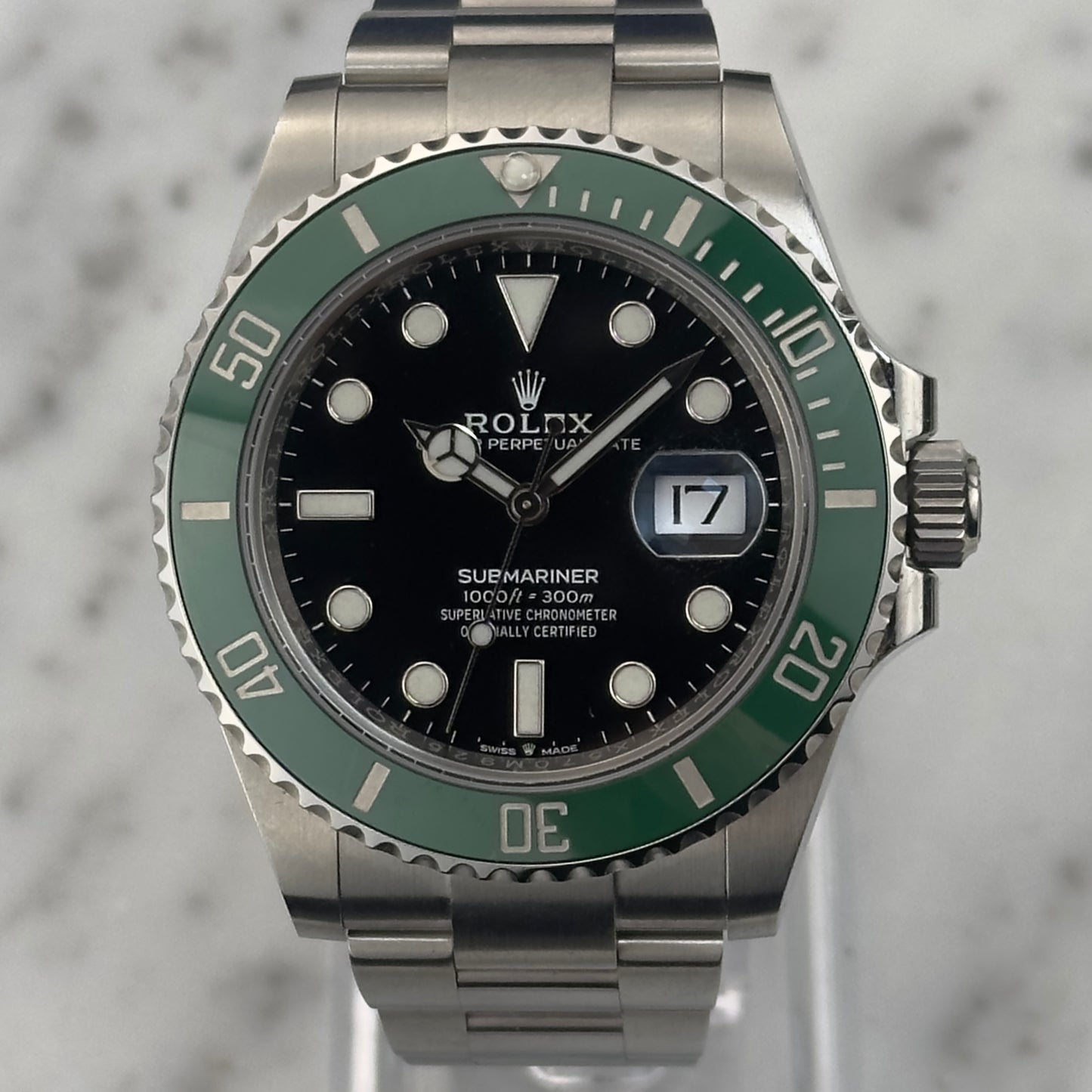 Rolex Submariner Date Green Bezel "Starbucks" | 126610LV