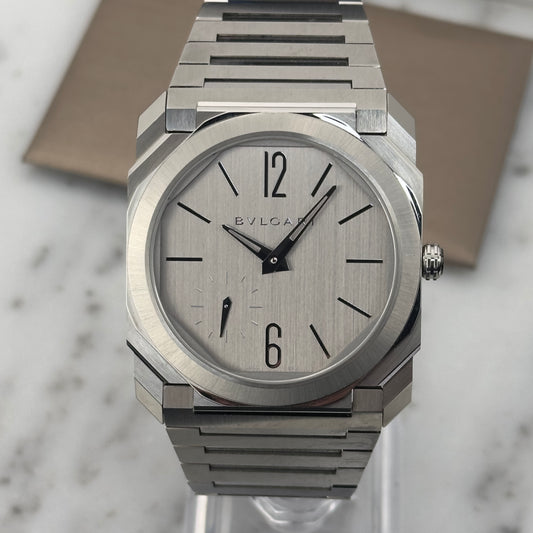 2021 Bulgari Octo Finissimo S | 103464 | Box and Papers