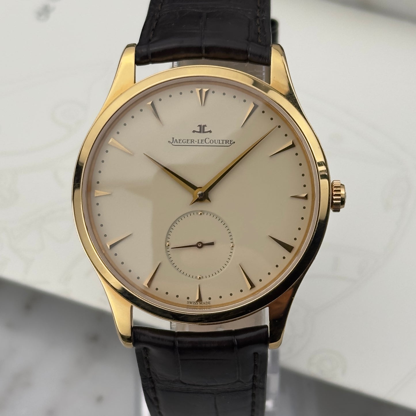 Jaeger-LeCoultre Master Ultra Thin Small Seconds Rose Gold | Q1352420 | Box and papers