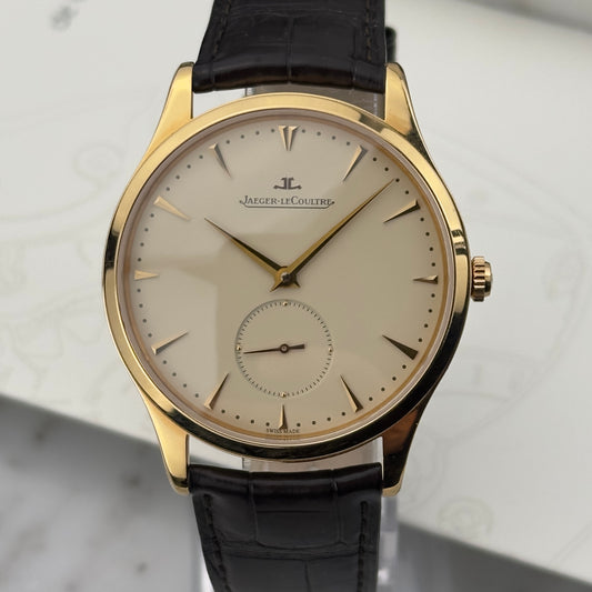 Jaeger-LeCoultre Master Ultra Thin Small Seconds Rose Gold | Q1352420 | Box and papers