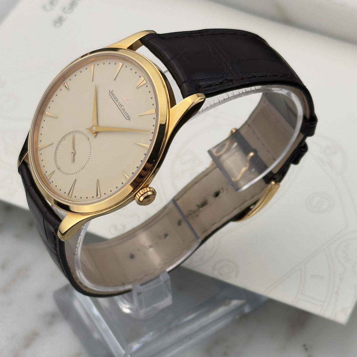 Jaeger-LeCoultre Master Ultra Thin Small Seconds Rose Gold | Q1352420 | Box and papers