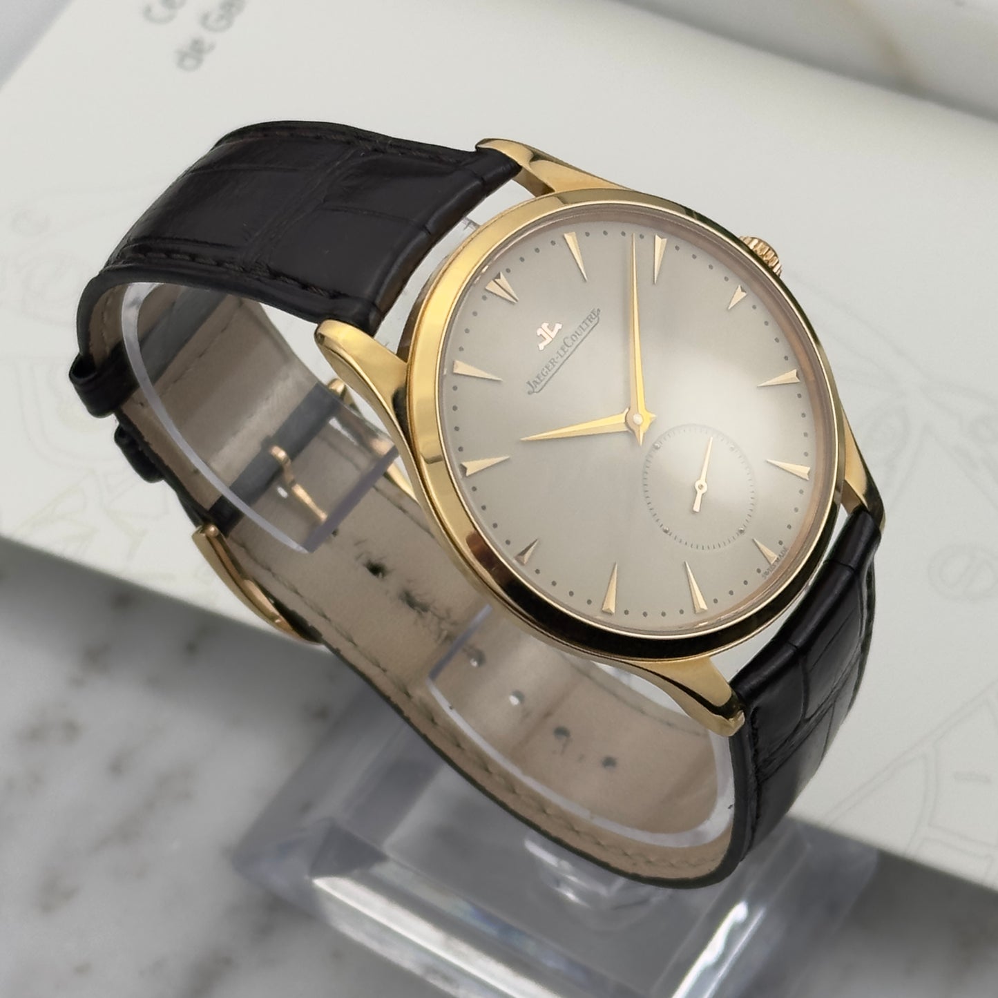 Jaeger-LeCoultre Master Ultra Thin Small Seconds Rose Gold | Q1352420 | Box and papers