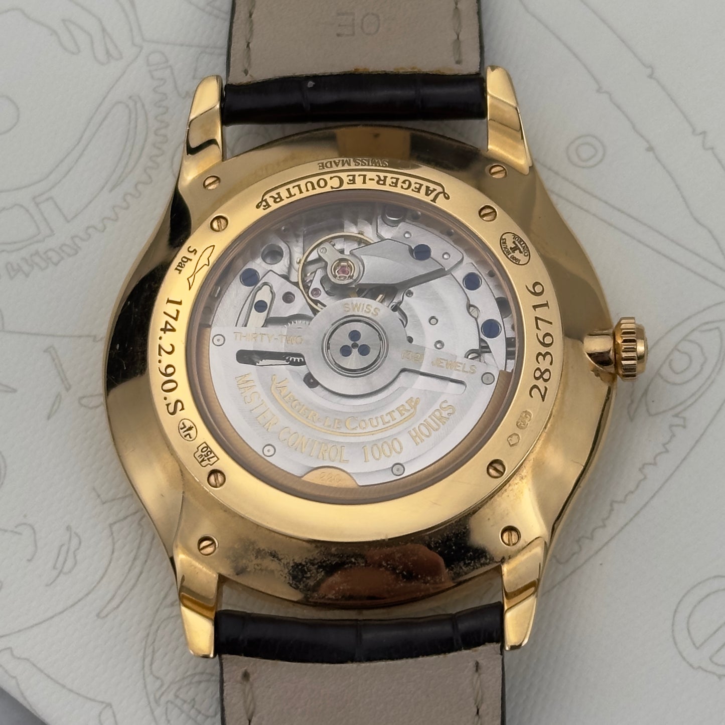 Jaeger-LeCoultre Master Ultra Thin Small Seconds Rose Gold | Q1352420 | Box and papers