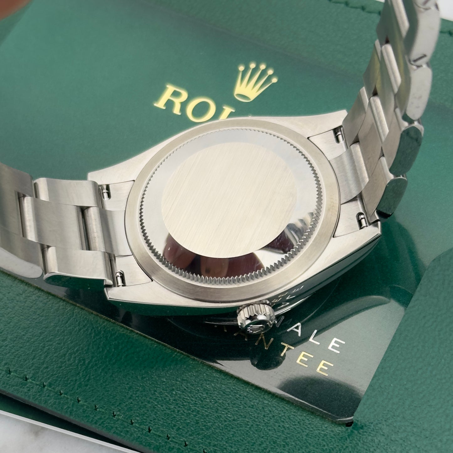 2025 Rolex Oyster Perpetual 34 Lavender Dial | 124200 | Card