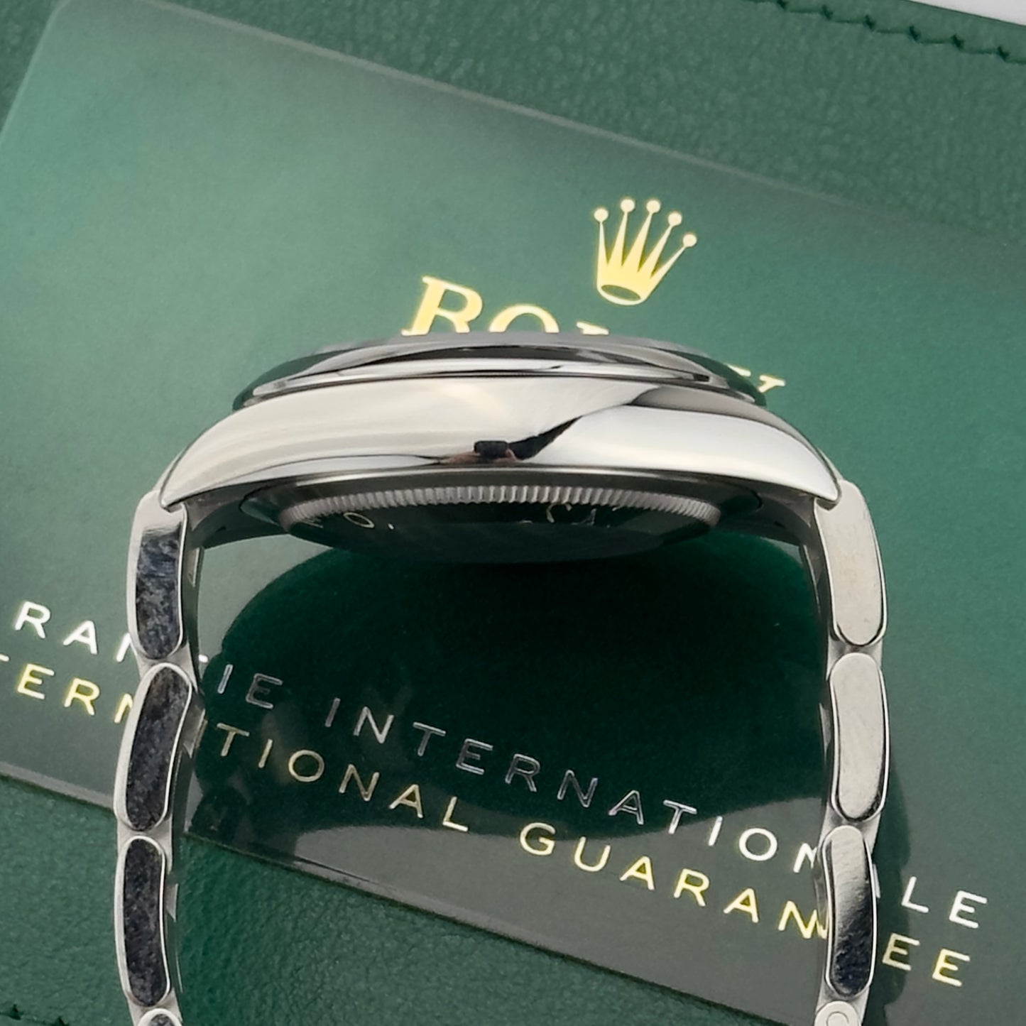 2025 Rolex Oyster Perpetual 34 Lavender Dial | 124200 | Card