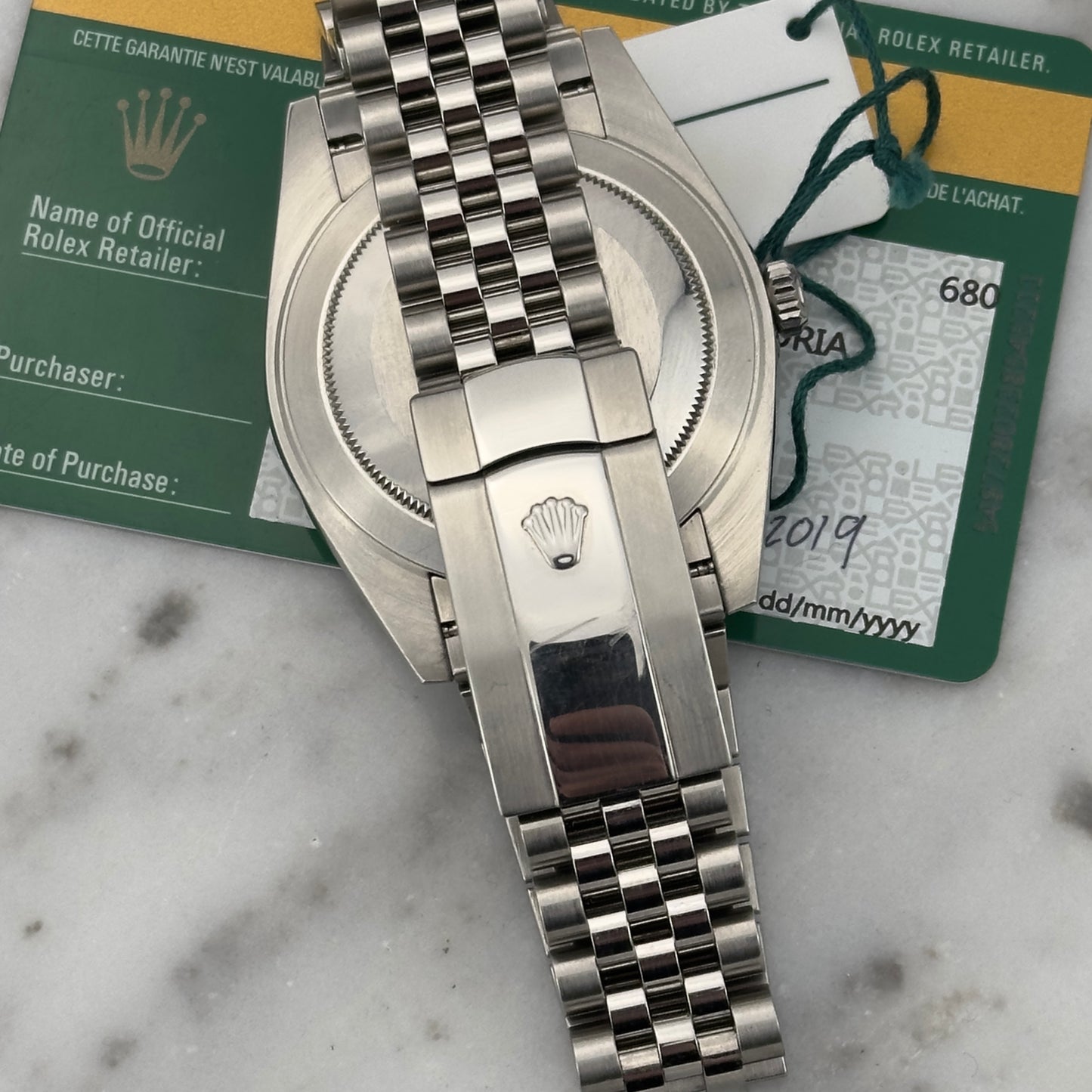 Rolex Datejust 41mm Silver Dial | 126300 | Papers