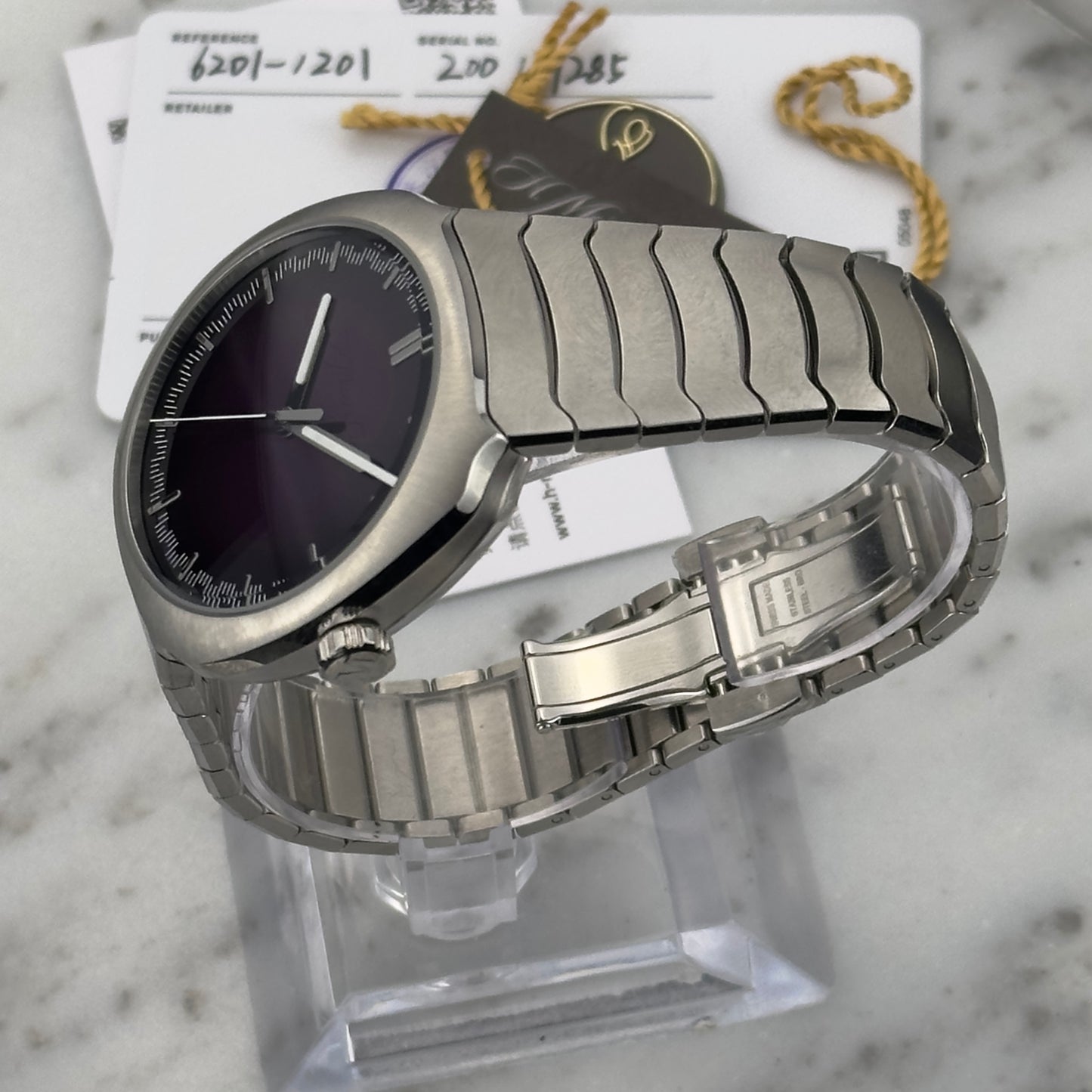 2026 H. Moser & Cie Streamliner Purple Haze | 6201-1201 | Full Set