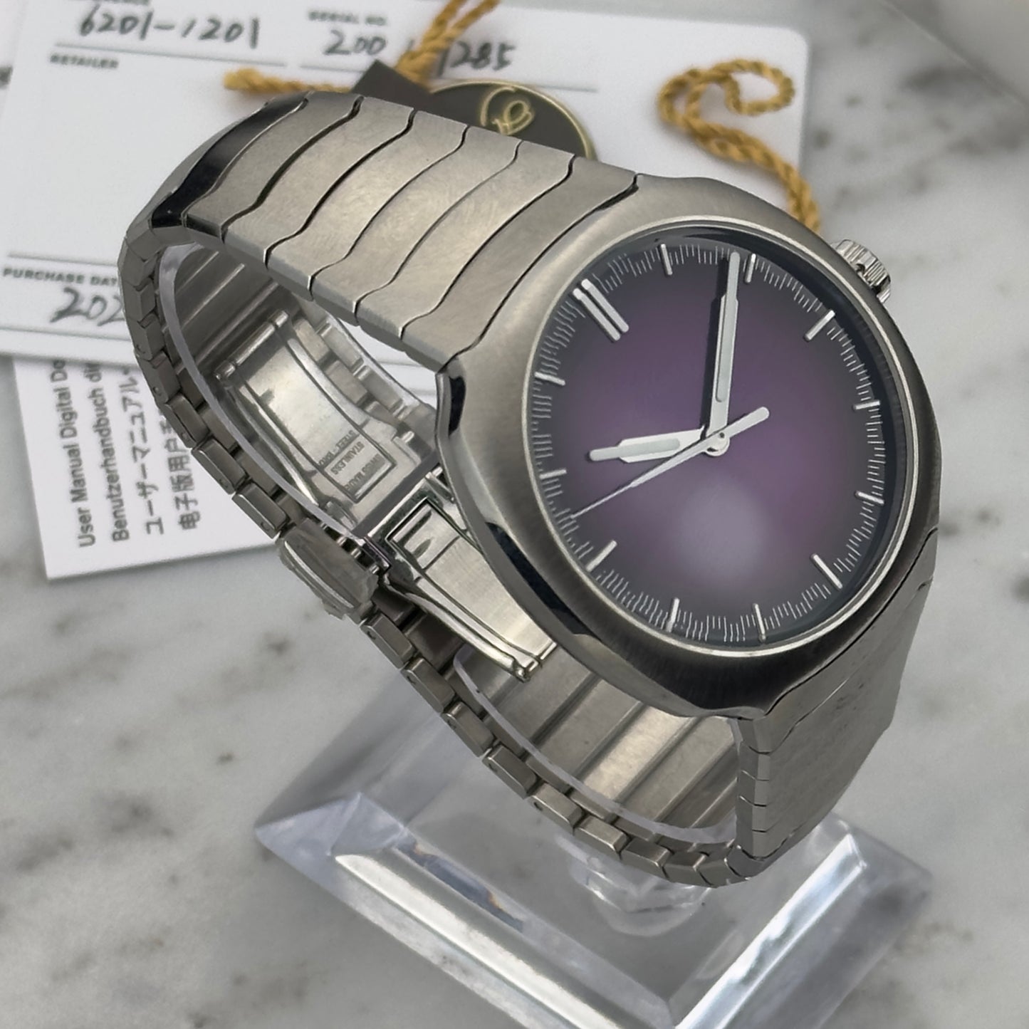 2026 H. Moser & Cie Streamliner Purple Haze | 6201-1201 | Full Set