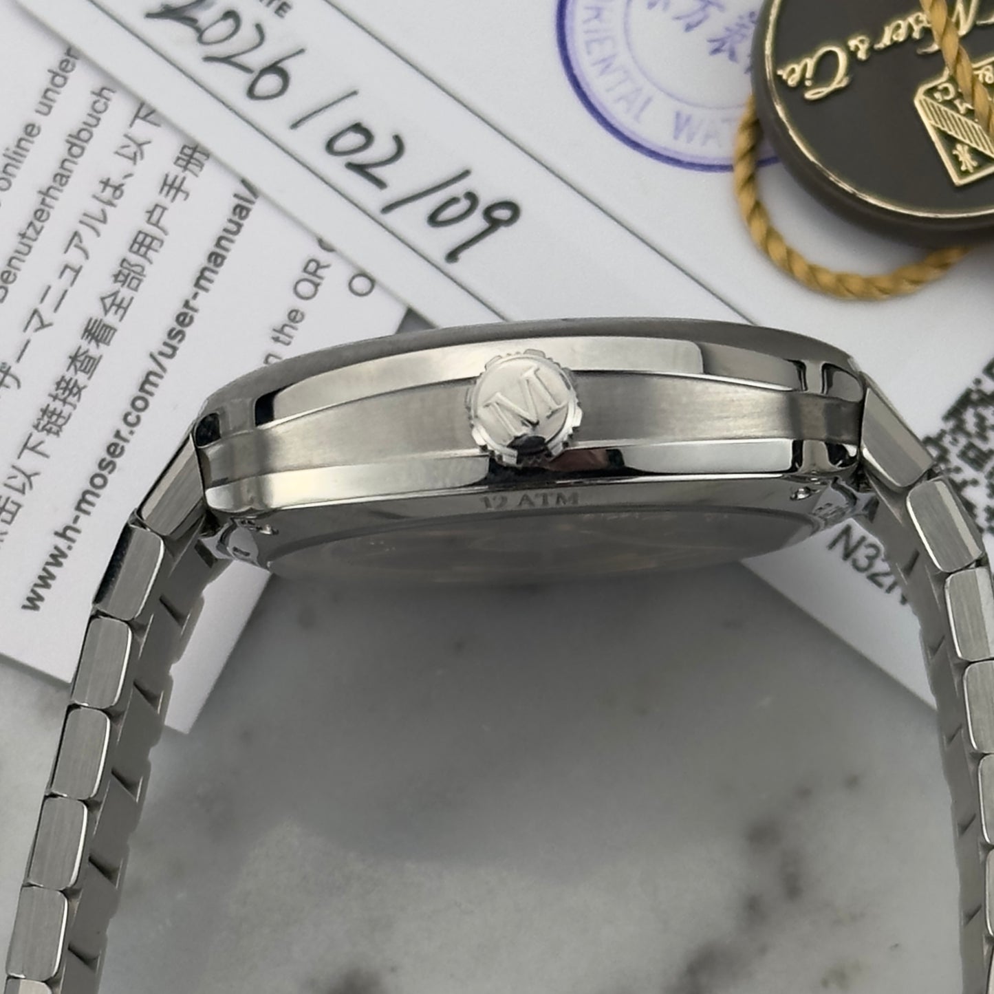 2026 H. Moser & Cie Streamliner Purple Haze | 6201-1201 | Full Set