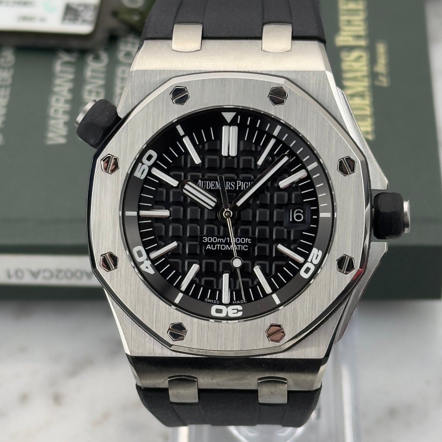 2013 Audemars Piguet Royal Oak Offshore Diver | 15703ST.OO.A002CA.01 | Papers