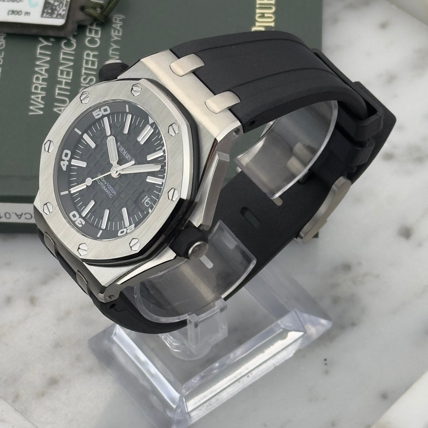 2013 Audemars Piguet Royal Oak Offshore Diver | 15703ST.OO.A002CA.01 | Papers