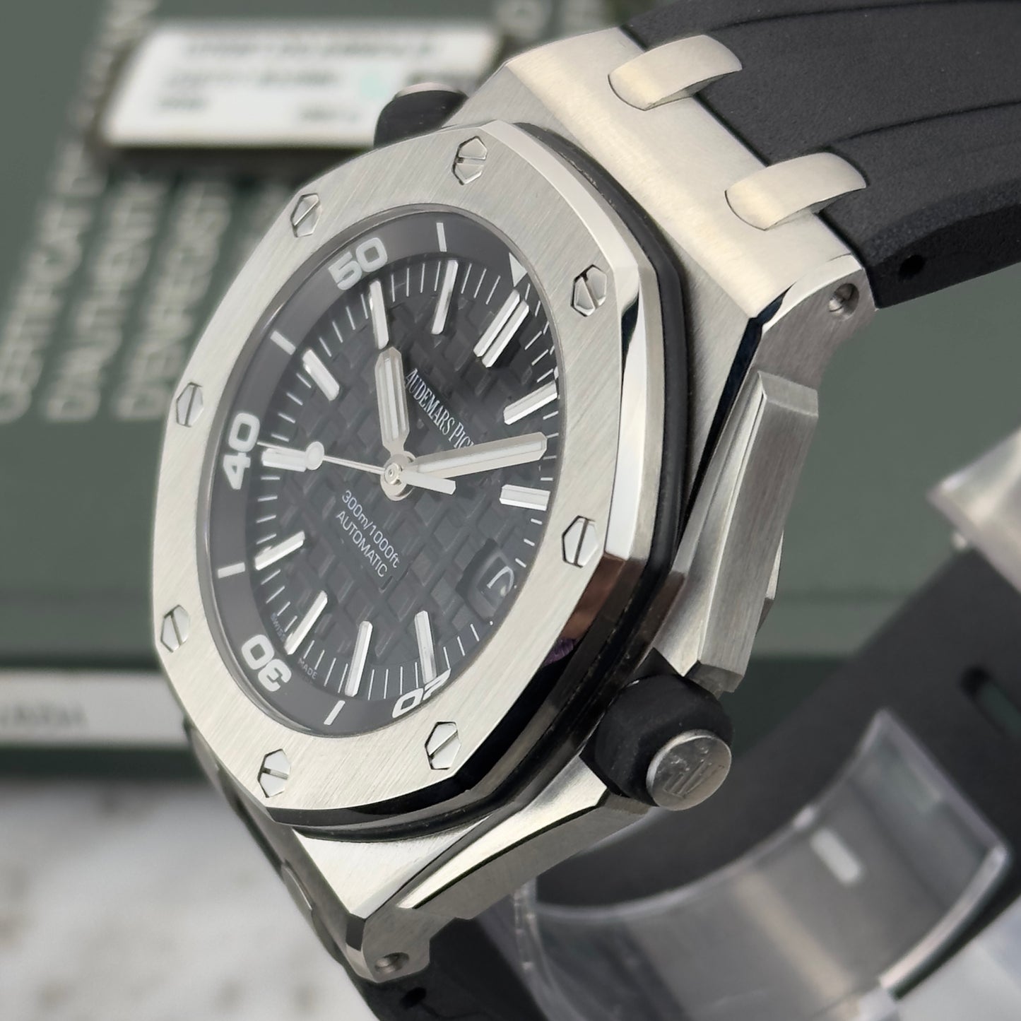 2013 Audemars Piguet Royal Oak Offshore Diver | 15703ST.OO.A002CA.01 | Papers