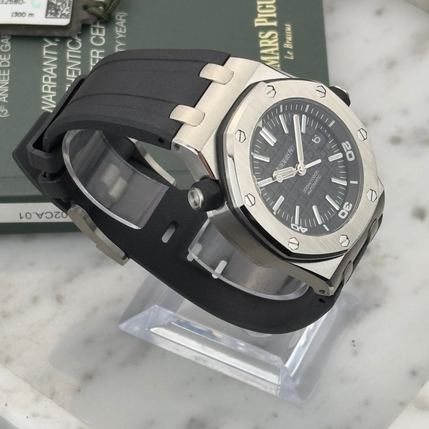 2013 Audemars Piguet Royal Oak Offshore Diver | 15703ST.OO.A002CA.01 | Papers