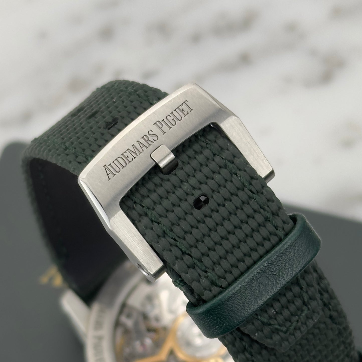 Audemars Piguet Code 11.59 Green Chronograph | 26393ST.OO.A056KB.01 | Card