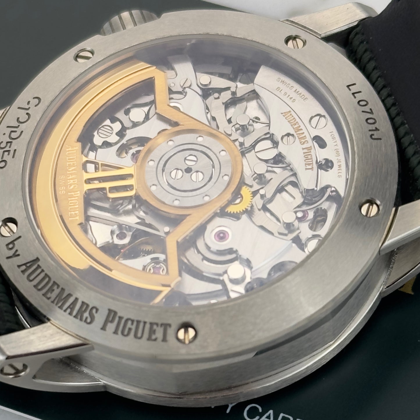 Audemars Piguet Code 11.59 Green Chronograph | 26393ST.OO.A056KB.01 | Card