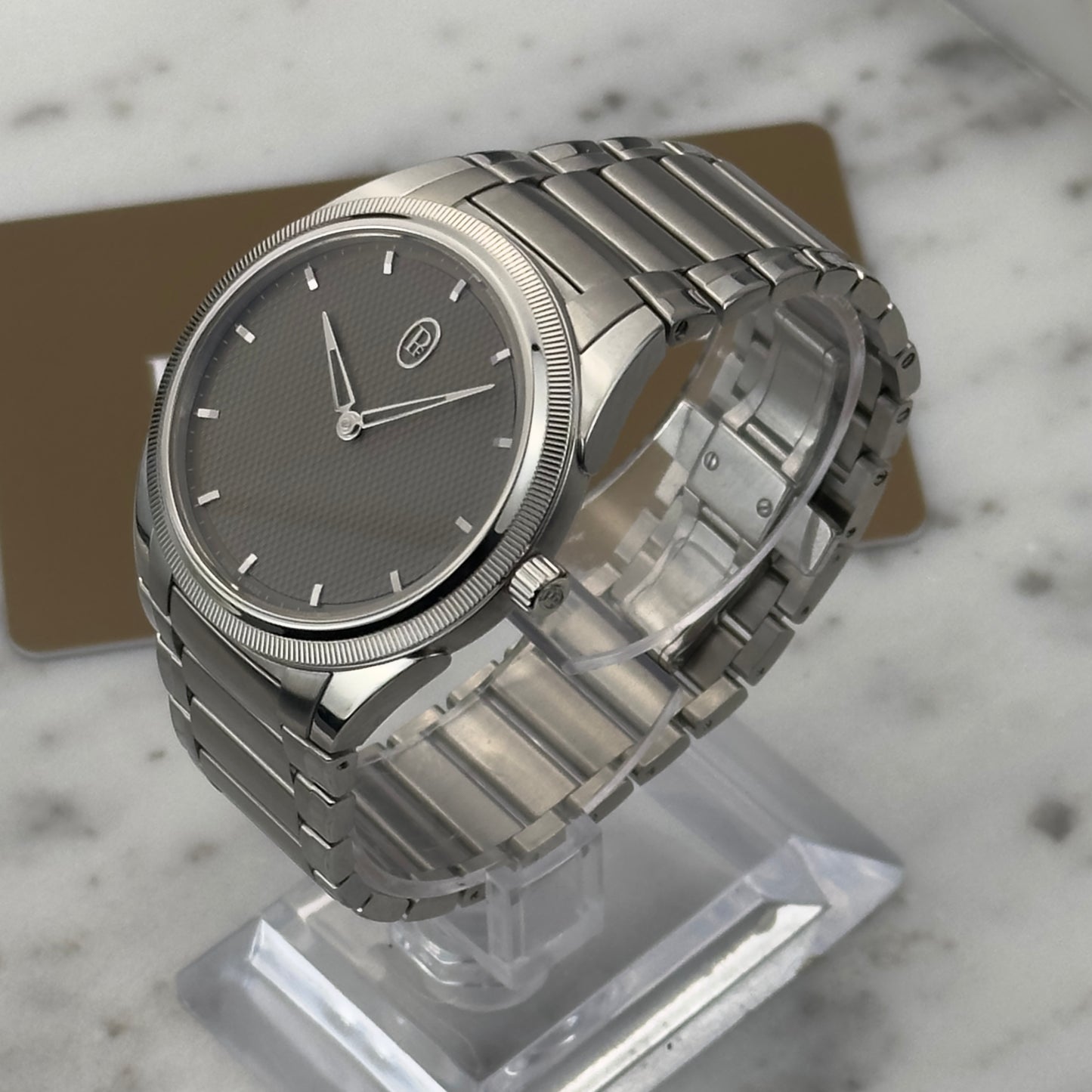 2022 Parmigiani Fleurier Tonda PF Automatic 36 Silver Sand | PFC-804-1020001-100182-EN | Full Set