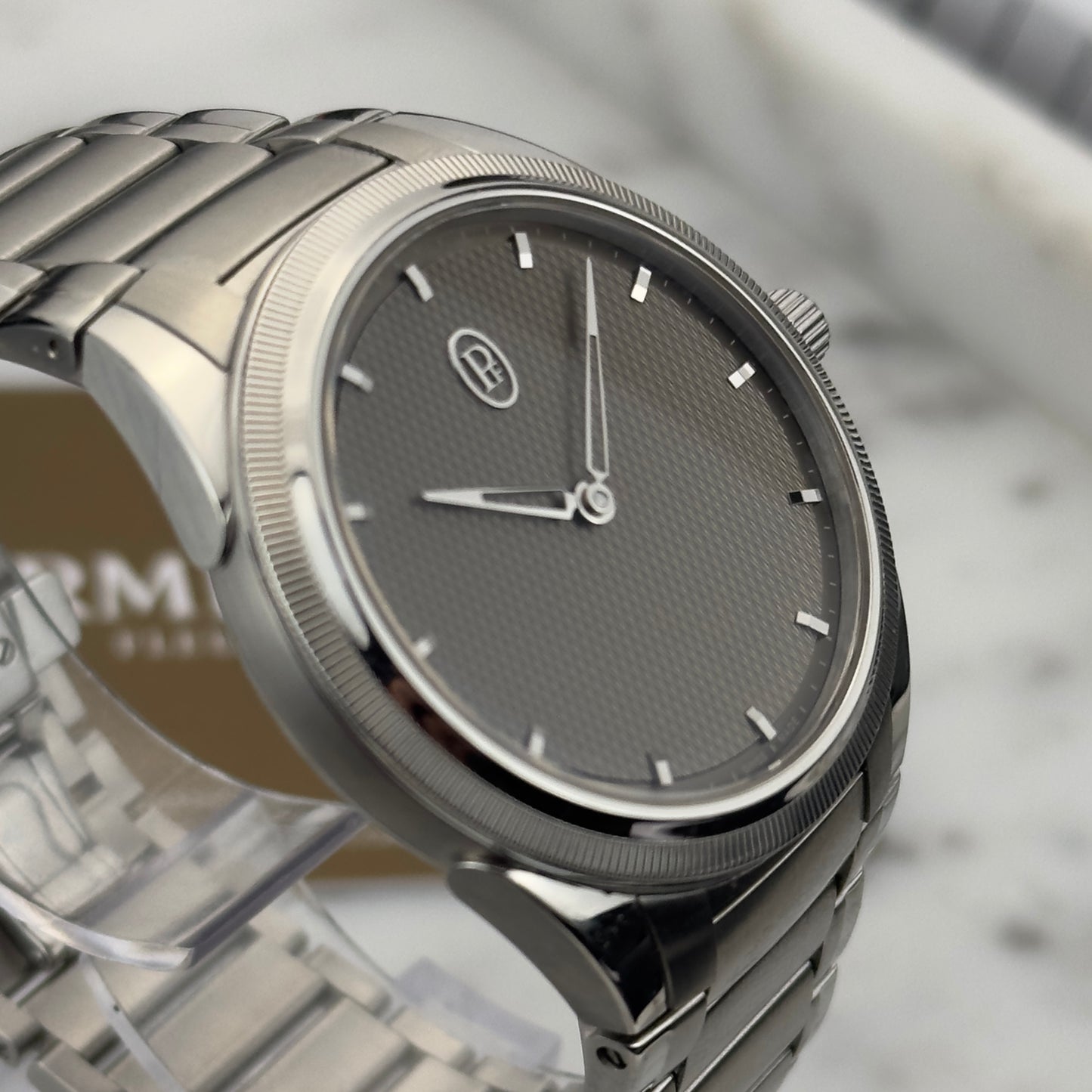 2022 Parmigiani Fleurier Tonda PF Automatic 36 Silver Sand | PFC-804-1020001-100182-EN | Full Set