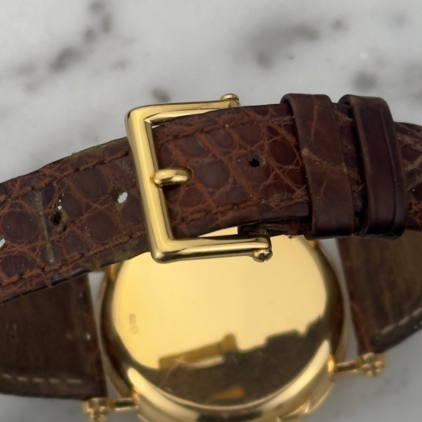 Mid/Late 90's Patek Philippe Moonphase Officer's Watch | 5015J