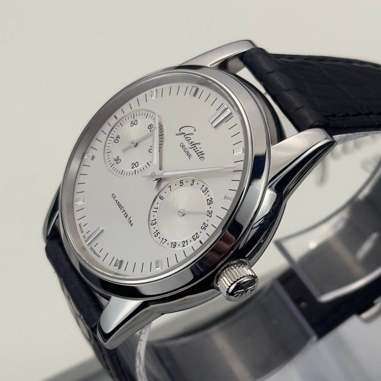 2023 Glashütte Original Senator Hand Date | 39-58-02-02-04 | Box & Papers