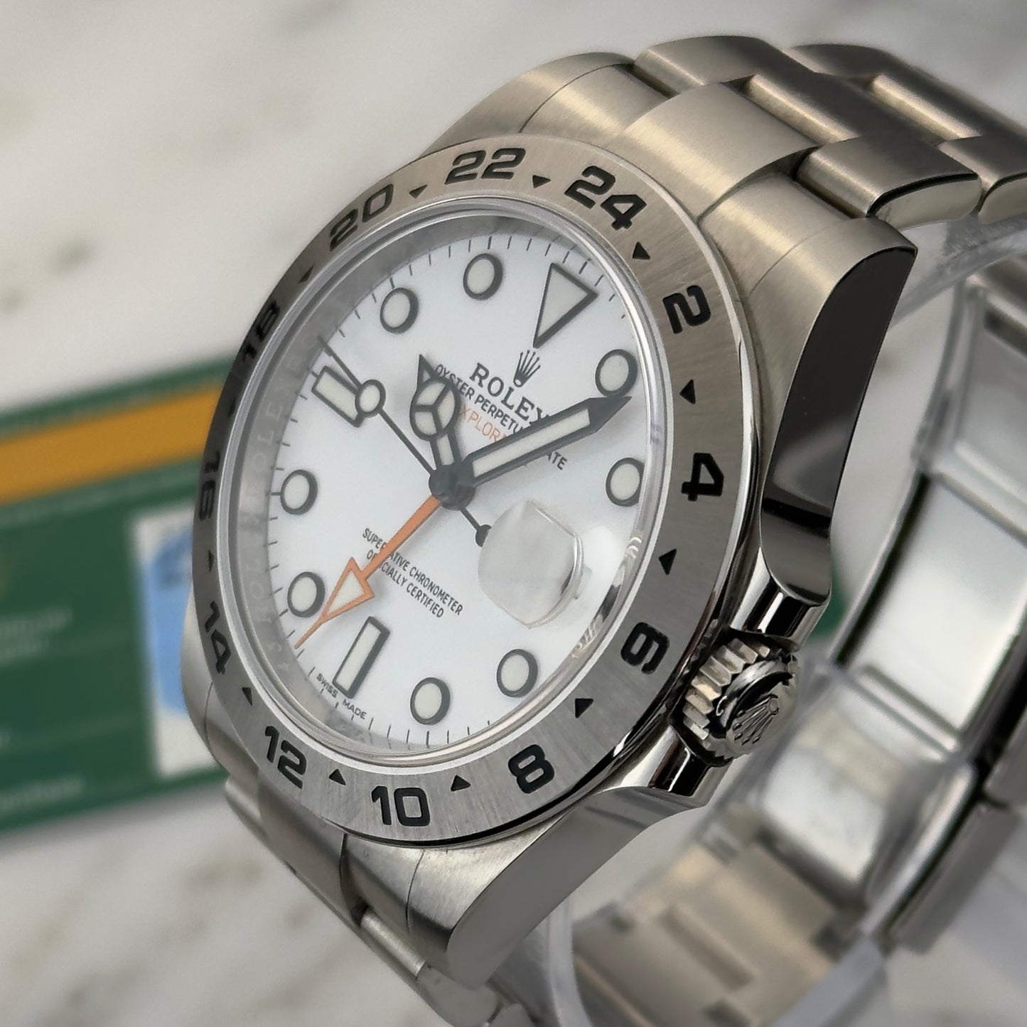 2019 Rolex Explorer II Polar | 216570 | Card