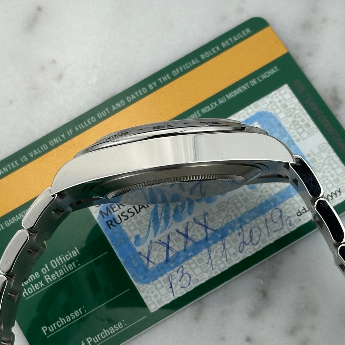 2019 Rolex Explorer II Polar | 216570 | Card