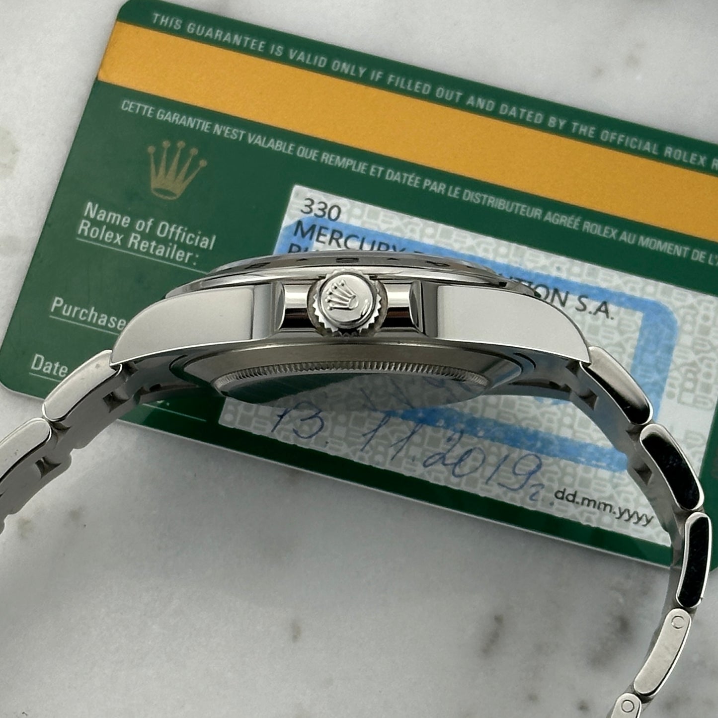 2019 Rolex Explorer II Polar | 216570 | Card