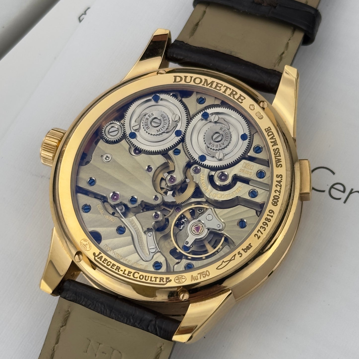 2012 Jaeger-Lecoultre Duometre A Quantieme Lunaire | Q6042420 | Full Set