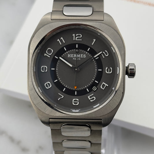 2021 Hermès H08 | SP.741 | Full Set, Titanium Bracelet
