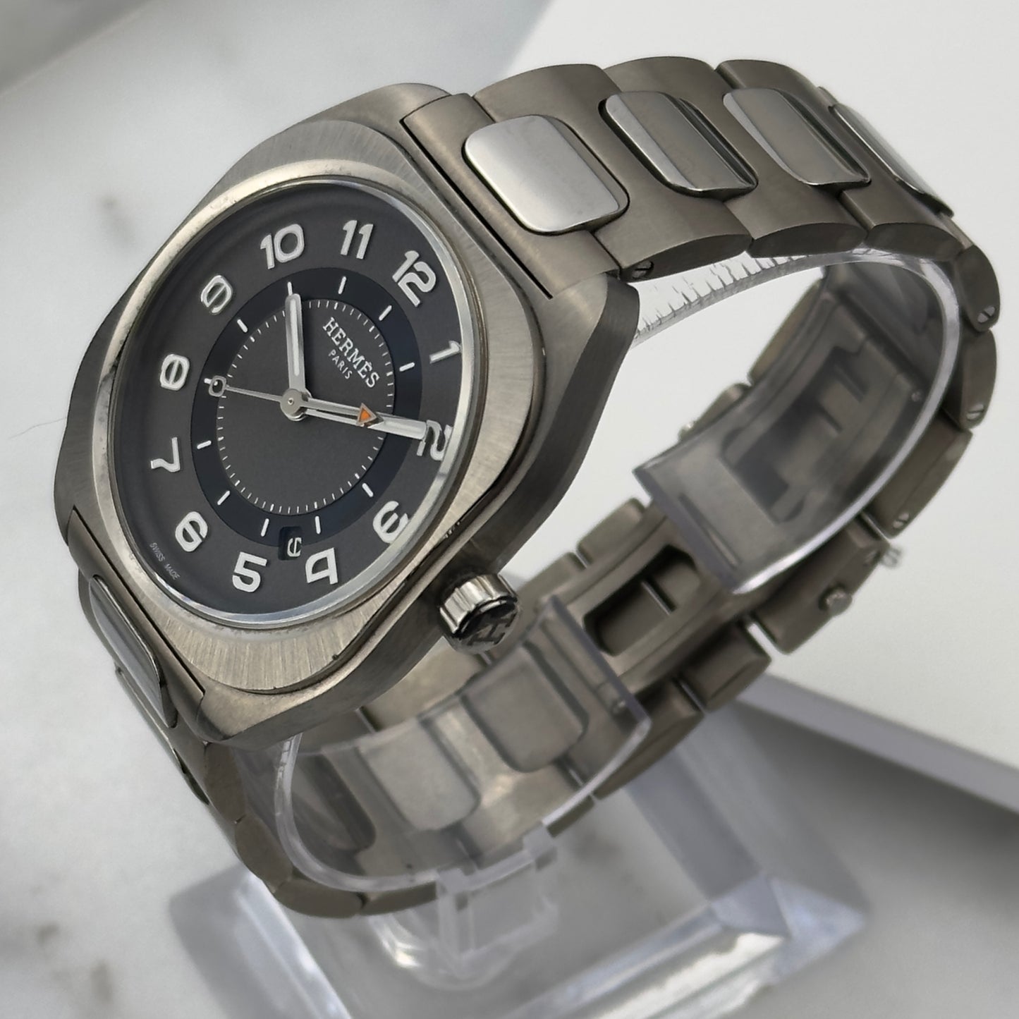 2021 Hermès H08 | SP.741 | Full Set, Titanium Bracelet