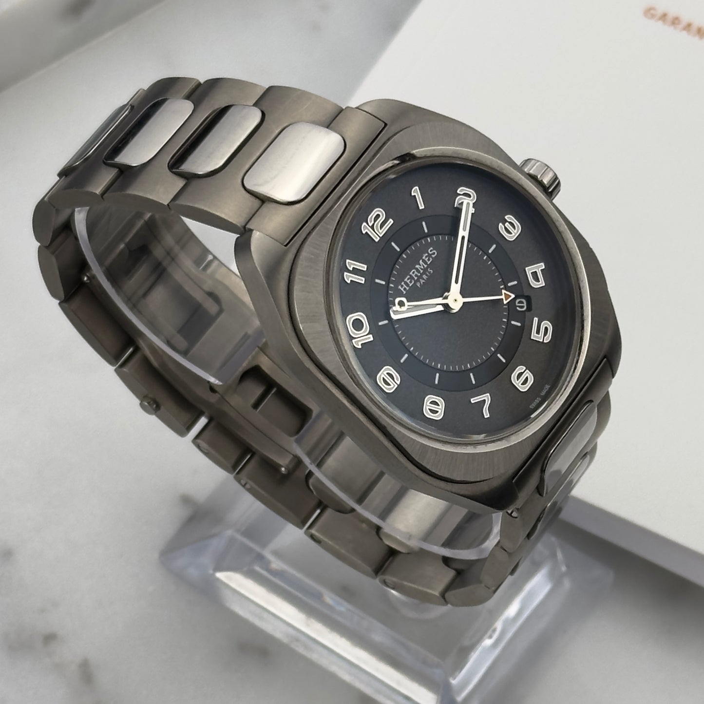 2021 Hermès H08 | SP.741 | Full Set, Titanium Bracelet