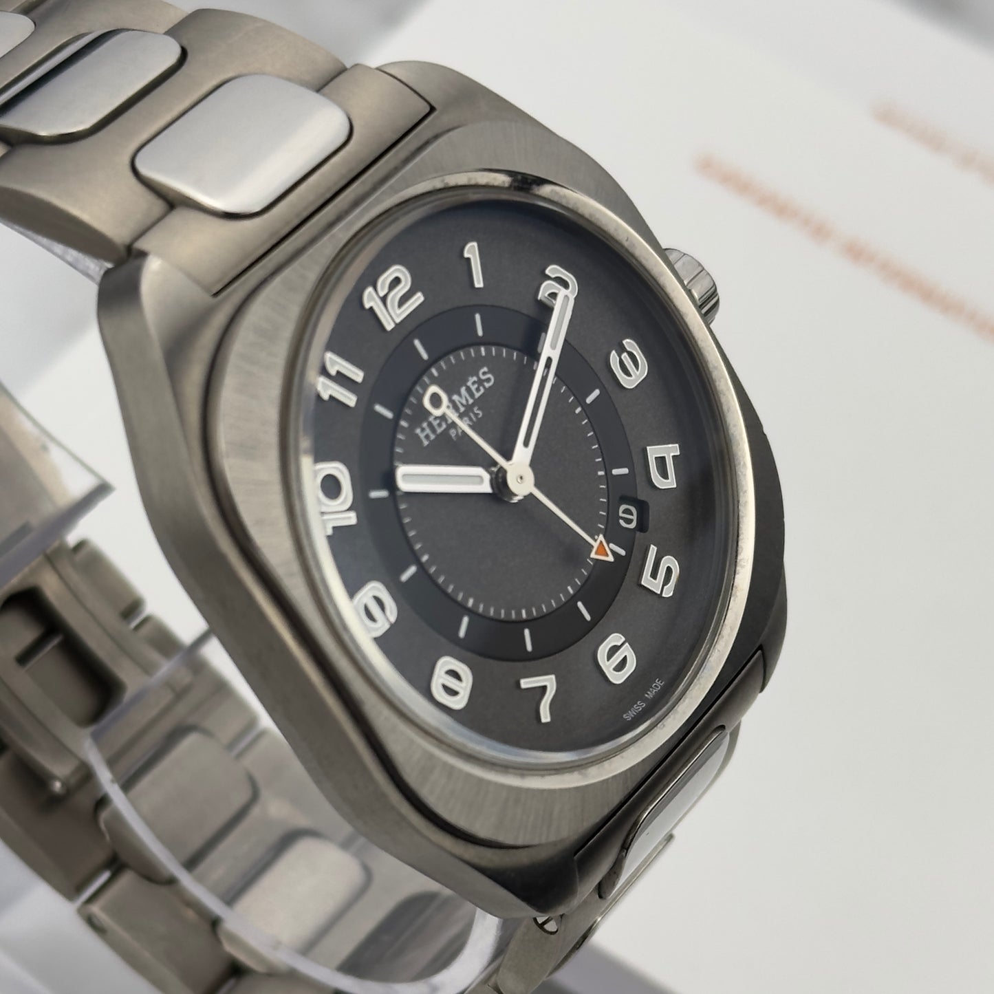 2021 Hermès H08 | SP.741 | Full Set, Titanium Bracelet