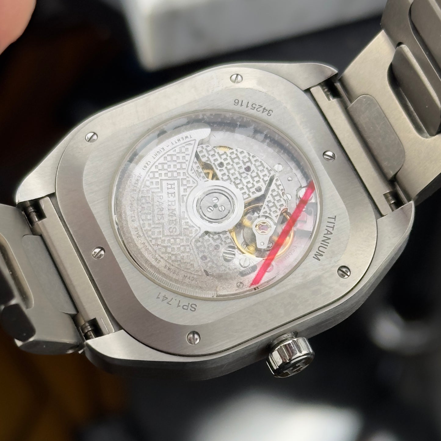 2021 Hermès H08 | SP.741 | Full Set, Titanium Bracelet