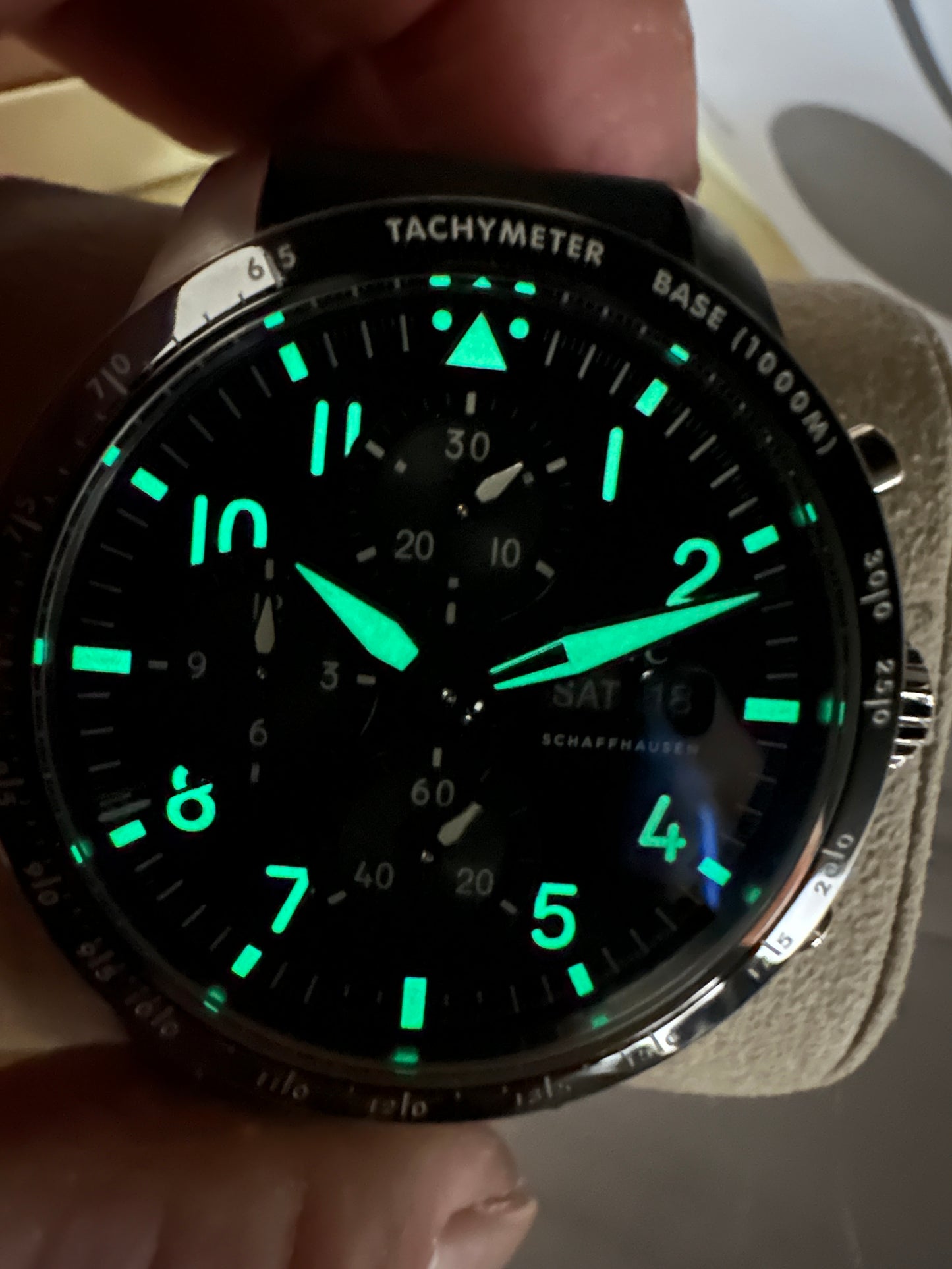 2024 IWC Pilot’s Watch Performance Chronograph 41 AMG IW388305, full set