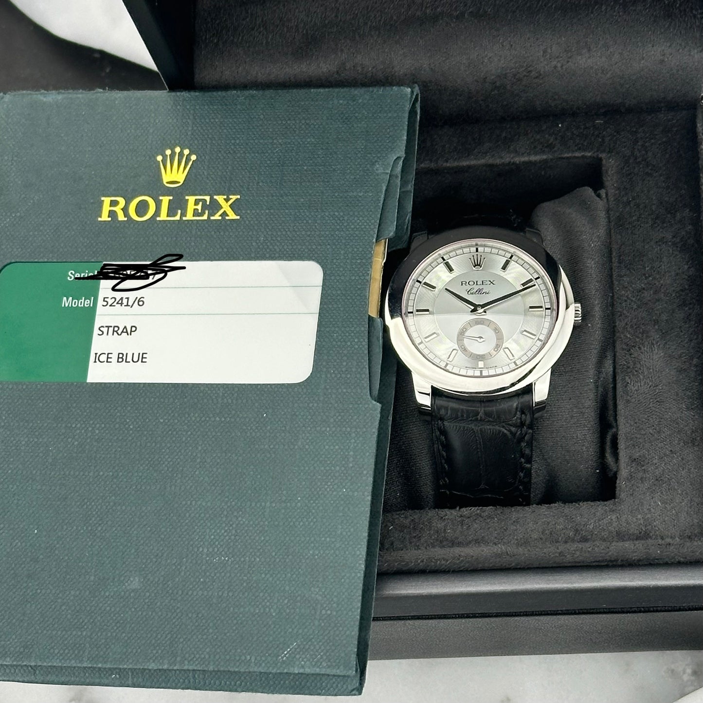 2015 Rolex Cellini Platinum | 5241/6 | Papers