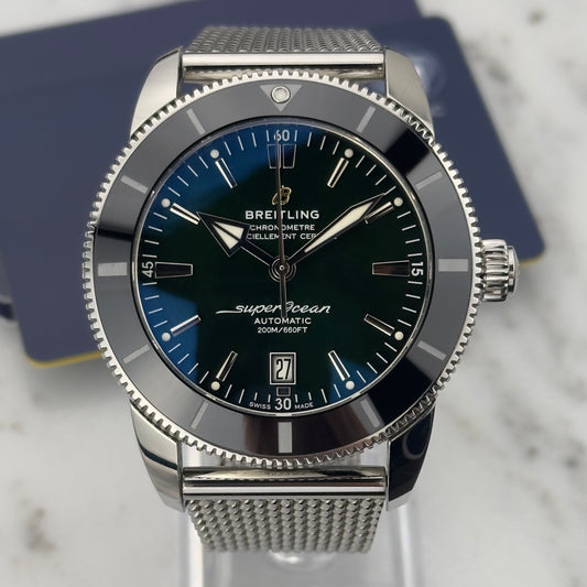 Breitling Superocean Heritage Green 46 B20 | AB2010121L1A1 | Full Set