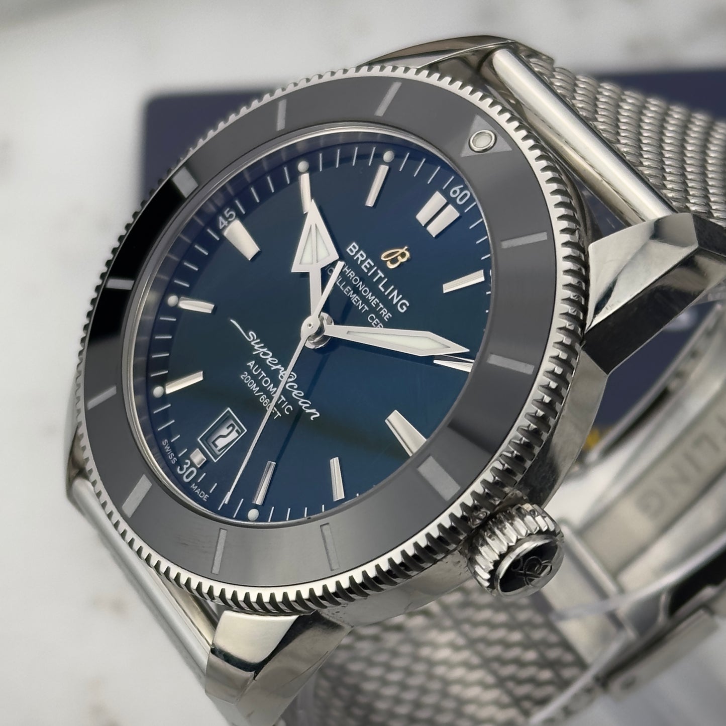 Breitling Superocean Heritage Green 46 B20 | AB2010121L1A1 | Full Set