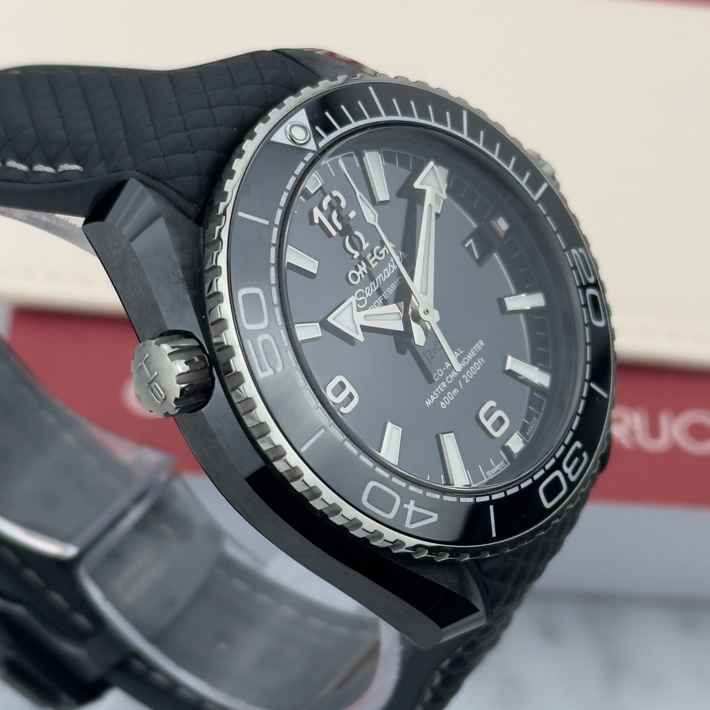 2023 Omega Seamaster Planet Ocean 600M Ceramic | 215.92.40.20.01.001 | Full Set