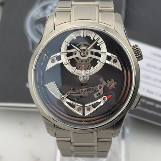 2024 Christopher Ward C1 Bel Canto Nero | C01-41APT2-T00K0-B0 | Full Set