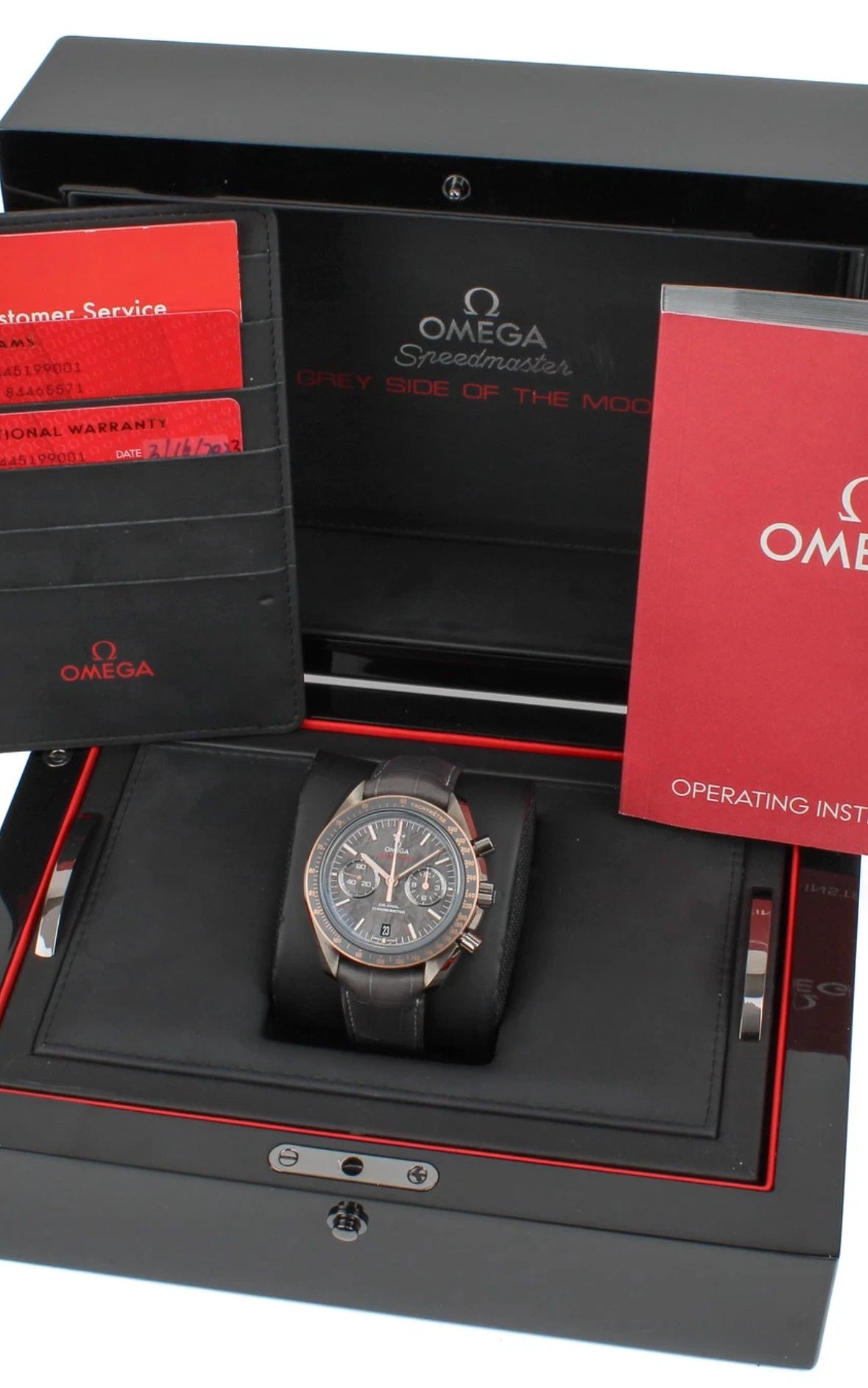 2023 Omega Speedmaster Grey Side of the Moon Meteorite Dial 311.63.44.51.99.001 | Full Set
