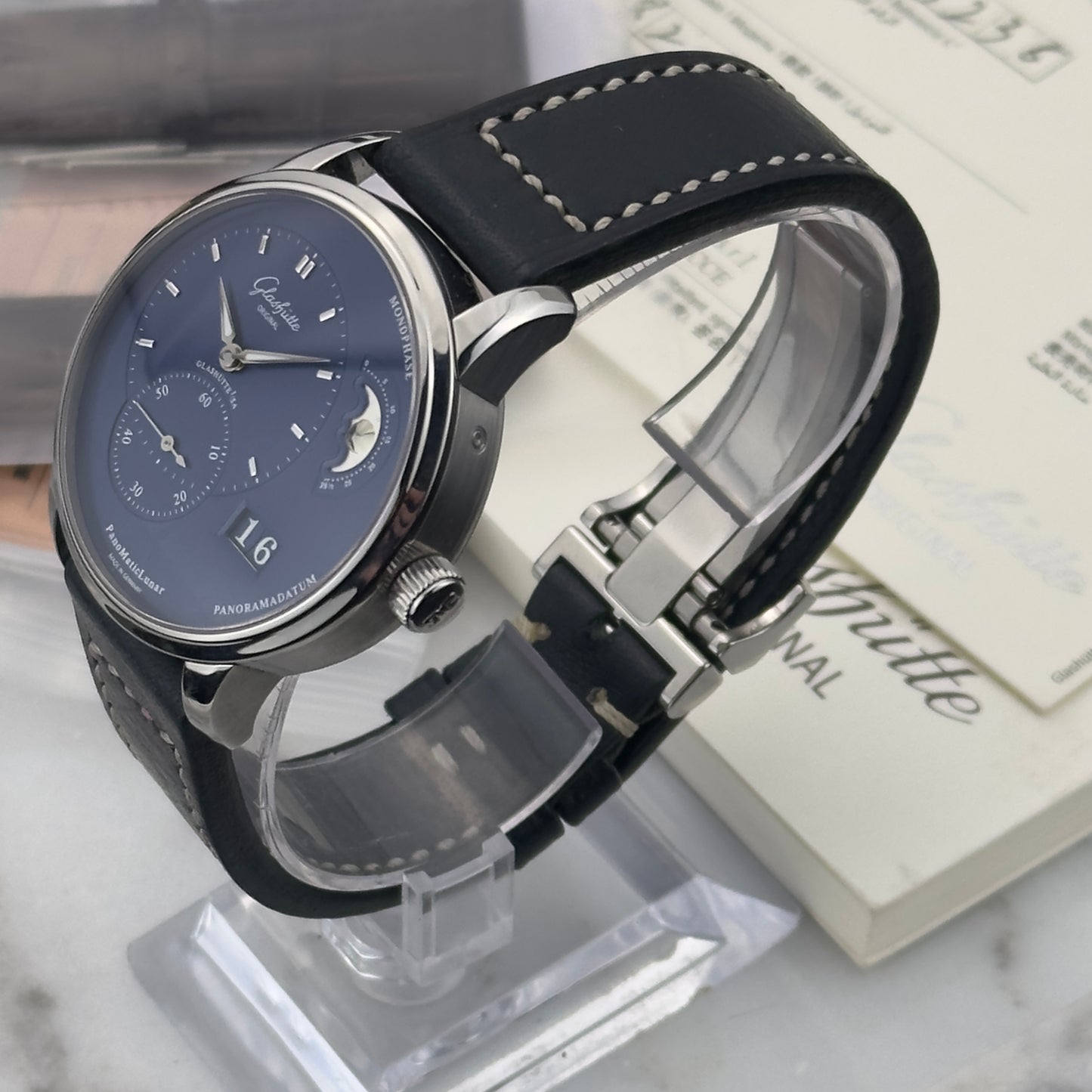 2023 Glashütte Original PanomaticLunar Blue | 1-90-02-46-32-61 | Full Set