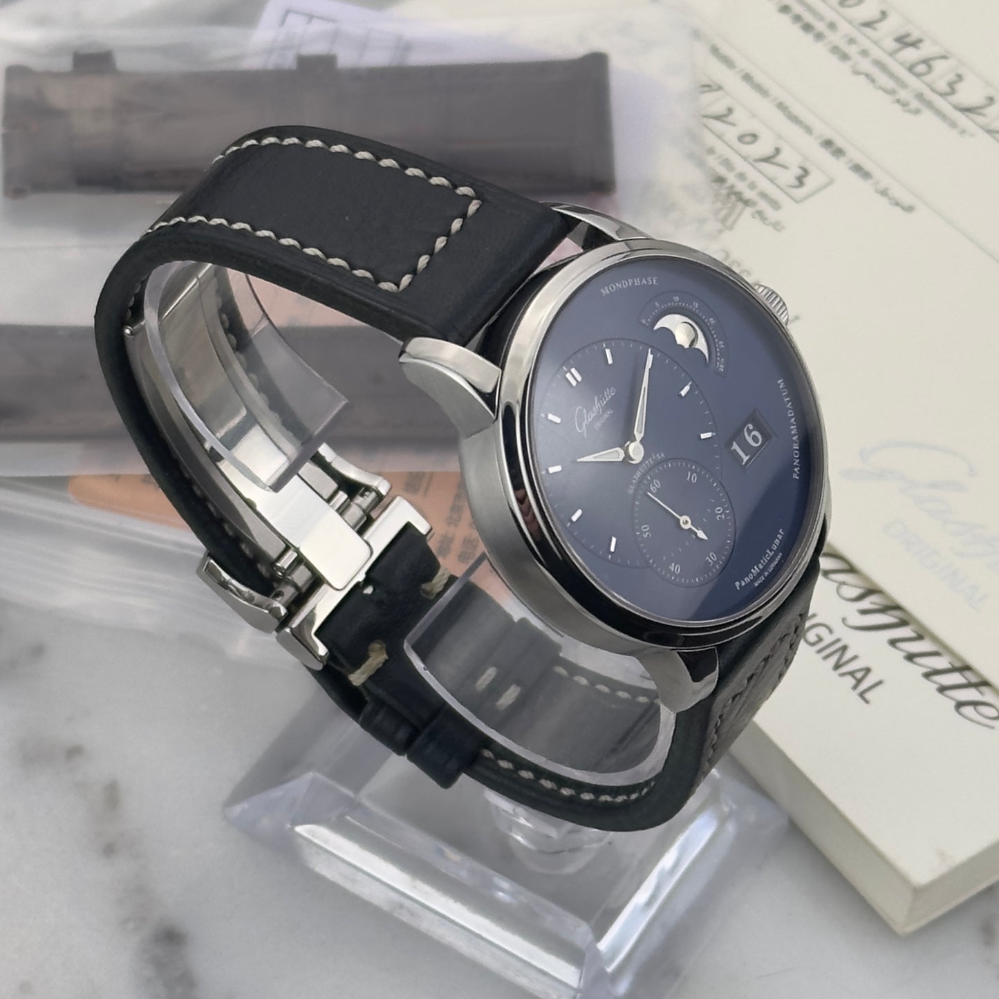 2023 Glashütte Original PanomaticLunar Blue | 1-90-02-46-32-61 | Full Set