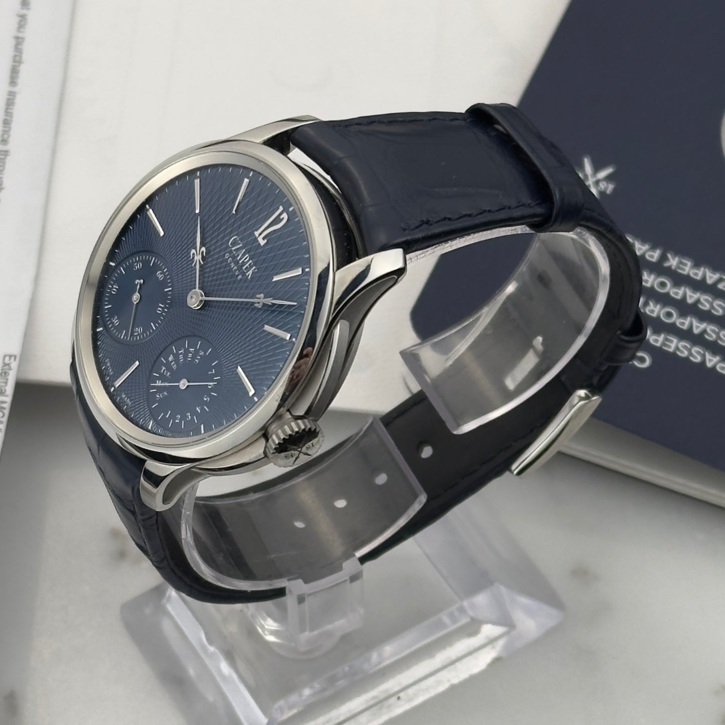 2024 Czapek Quai des Bergues Double Soleil Aqua Blue |  N°17 | Full Set