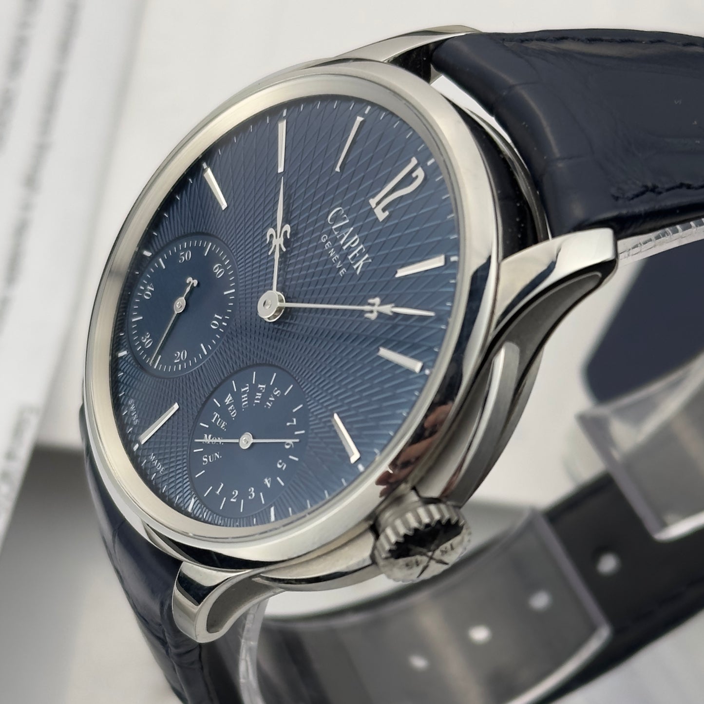 2024 Czapek Quai des Bergues Double Soleil Aqua Blue |  N°17 | Full Set