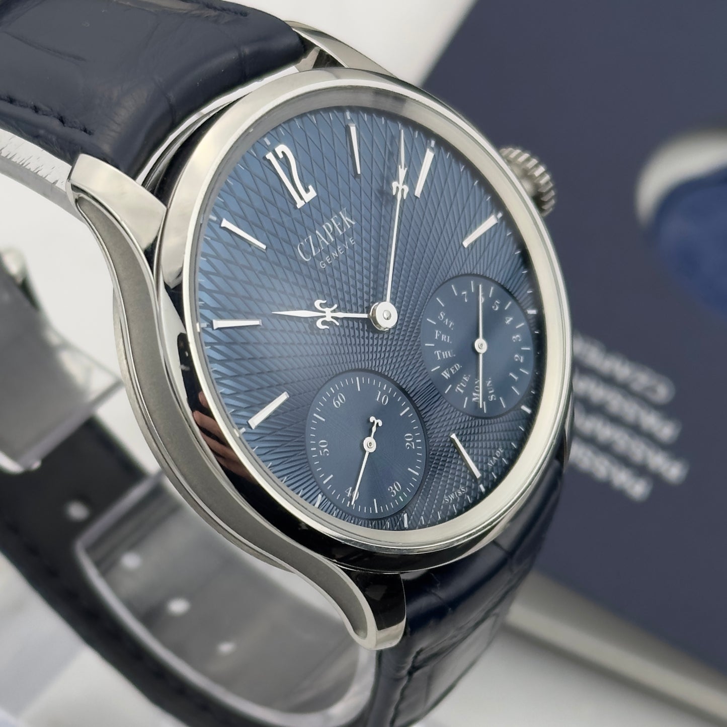 2024 Czapek Quai des Bergues Double Soleil Aqua Blue |  N°17 | Full Set