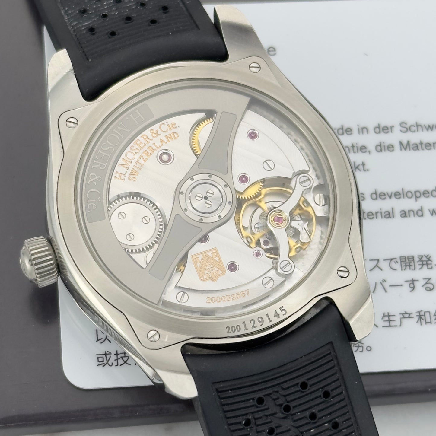 2024 H. Moser & Cie Pioneer 40 Arctic Blue | 3200-1217 | Full Set