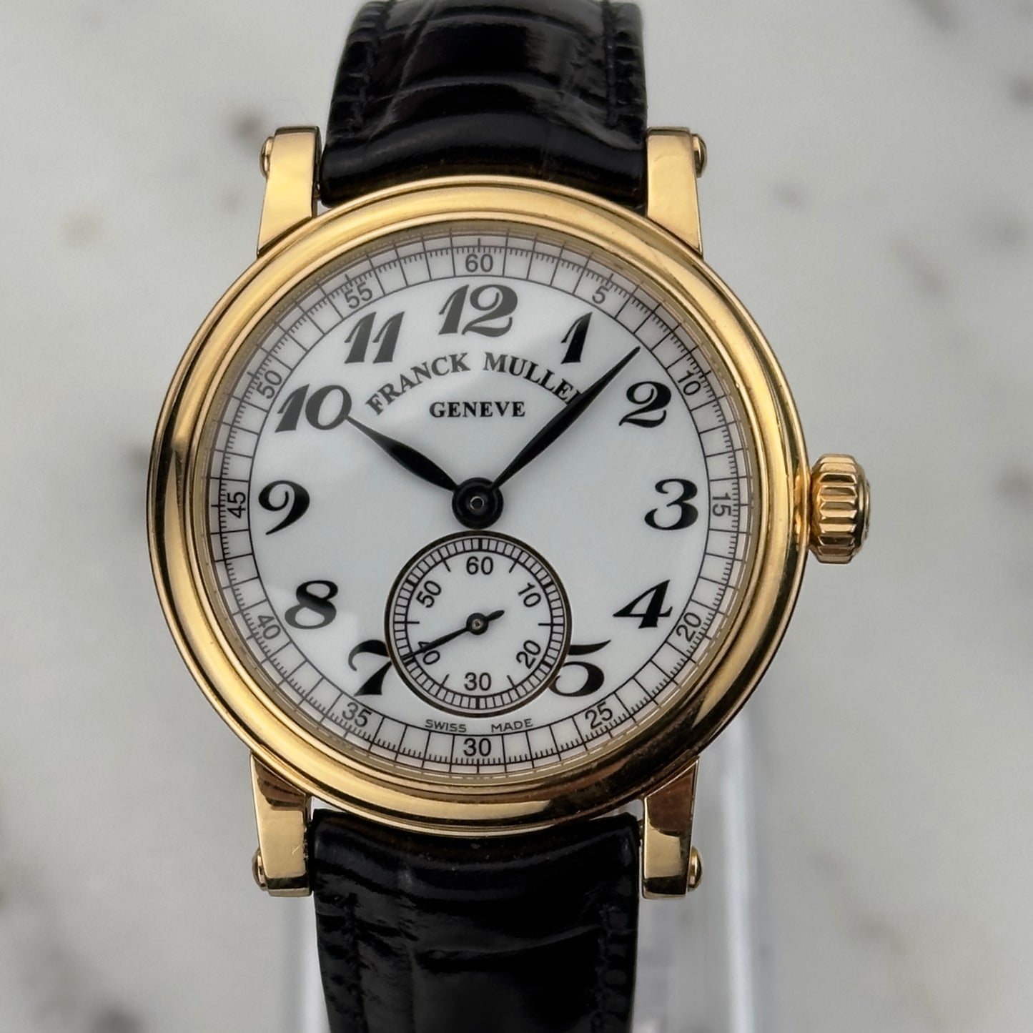 Franck Muller 36 Round Gold Small Seconds | 7361 B S6