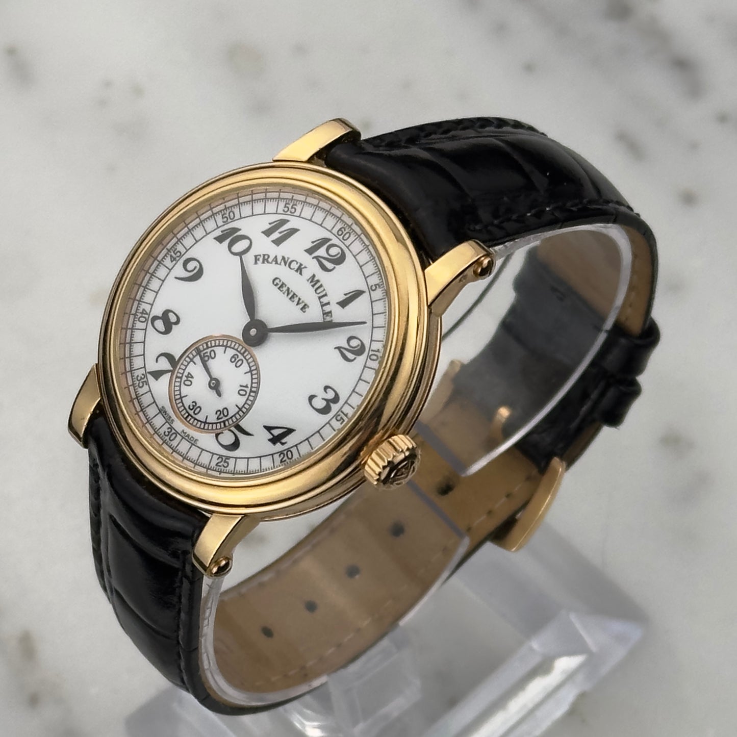Franck Muller 36 Round Gold Small Seconds | 7361 B S6